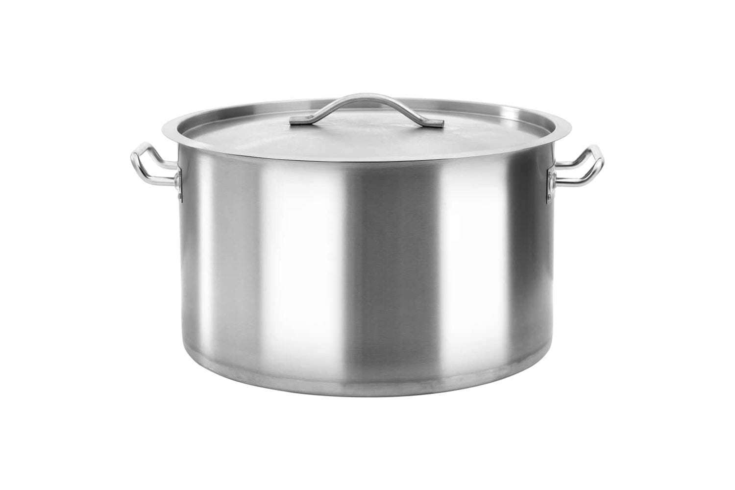vidaXL 51140 Stock Pot 44 L 45x28cm Stainless Steel-2