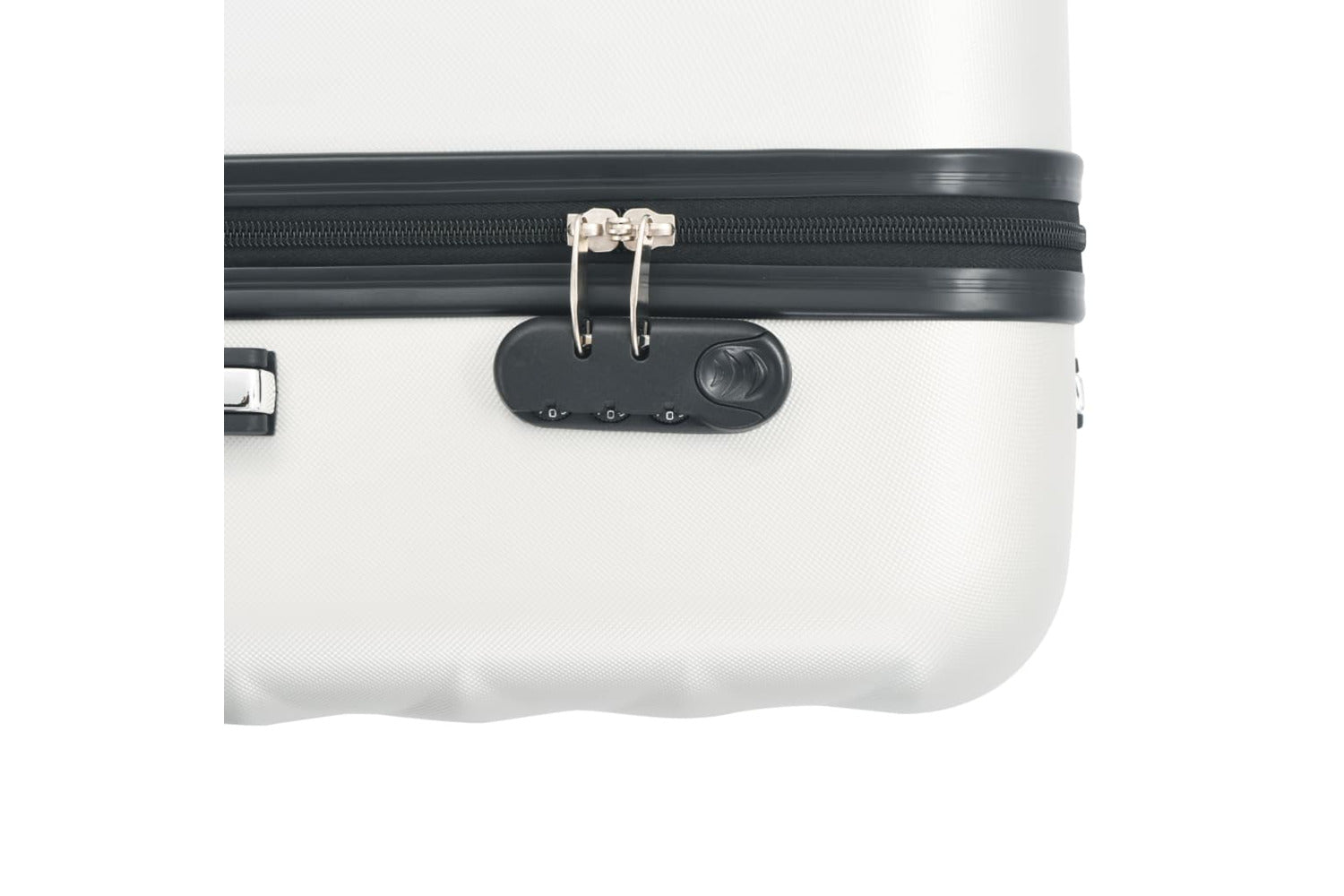 Vidaxl 91887 Hardcase Trolley Set 3 Pcs Bright Silver Abs-8