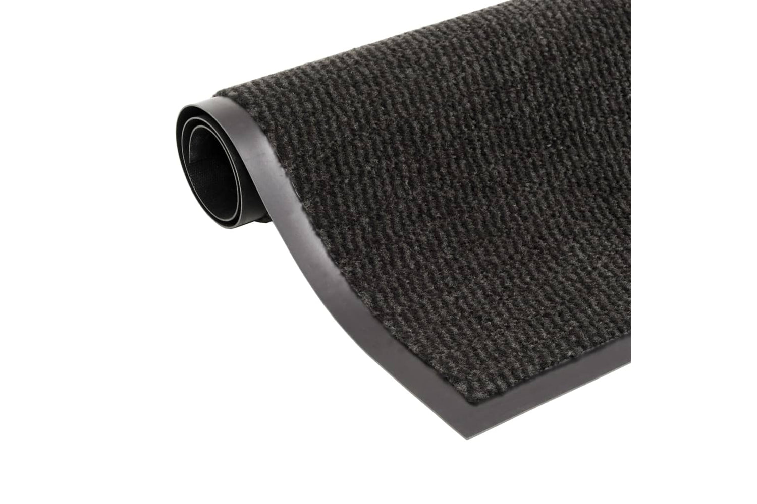 vidaXL 3051602 Dust Control Mats 2 Pcs Rectangular Tufted 40x60cm Black-2