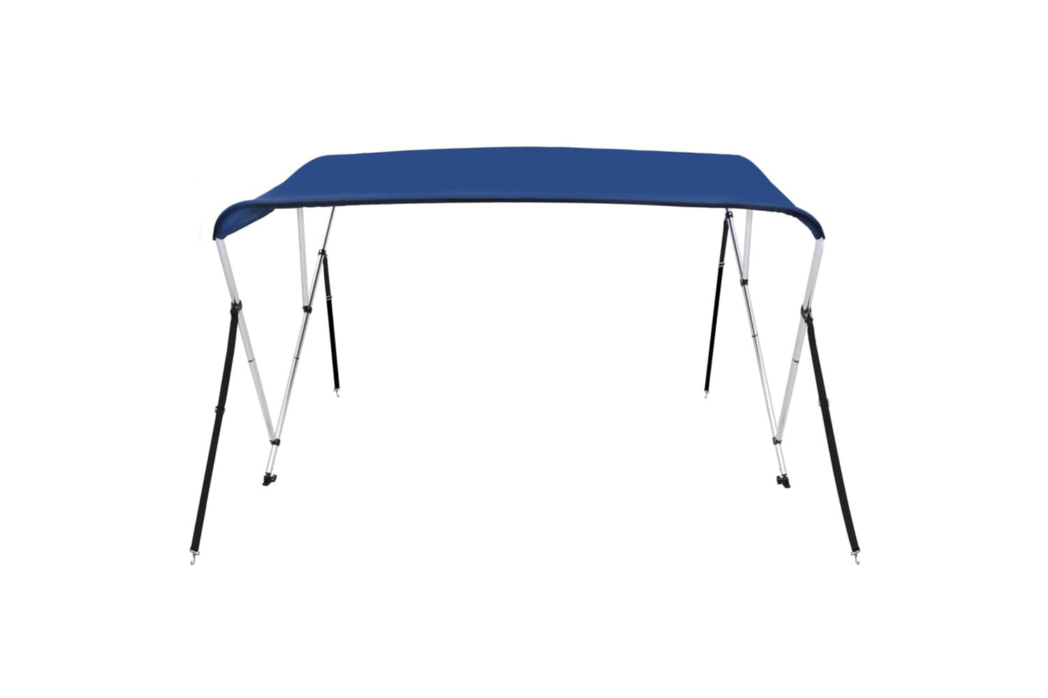 vidaXL 92364 3 Bow Bimini Top Blue 183x160x137cm-5