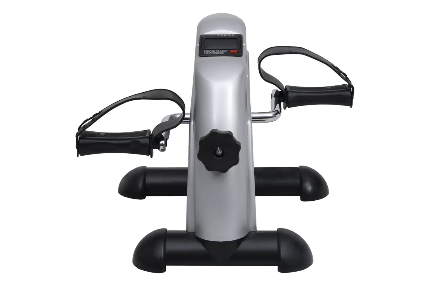 Vidaxl 90627 Silver Mini Exercise Bike With Plastic Flywheel-3