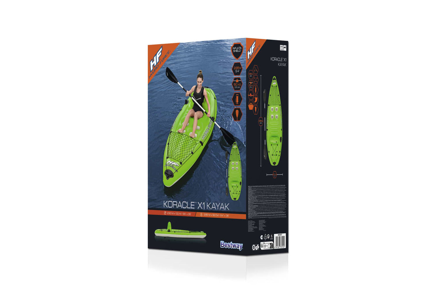 Bestway 93792 Hydro-force Koracle Inflatable Kayak-6