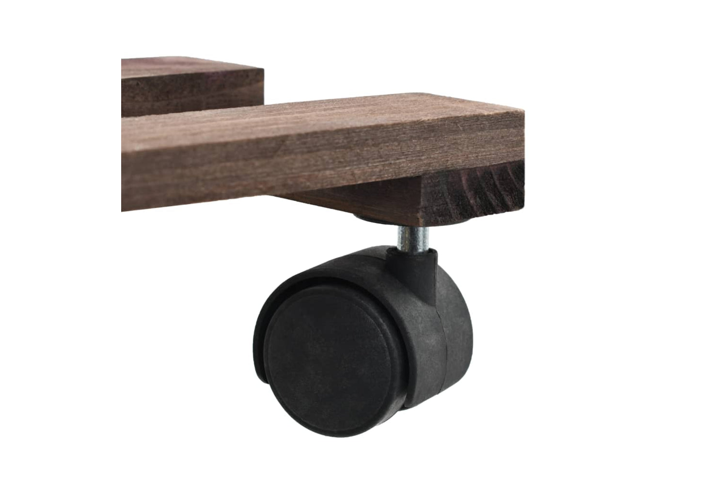 vidaXL 246442 Plant Rollers 4 Pcs Cedar Wood 25x25cm-5