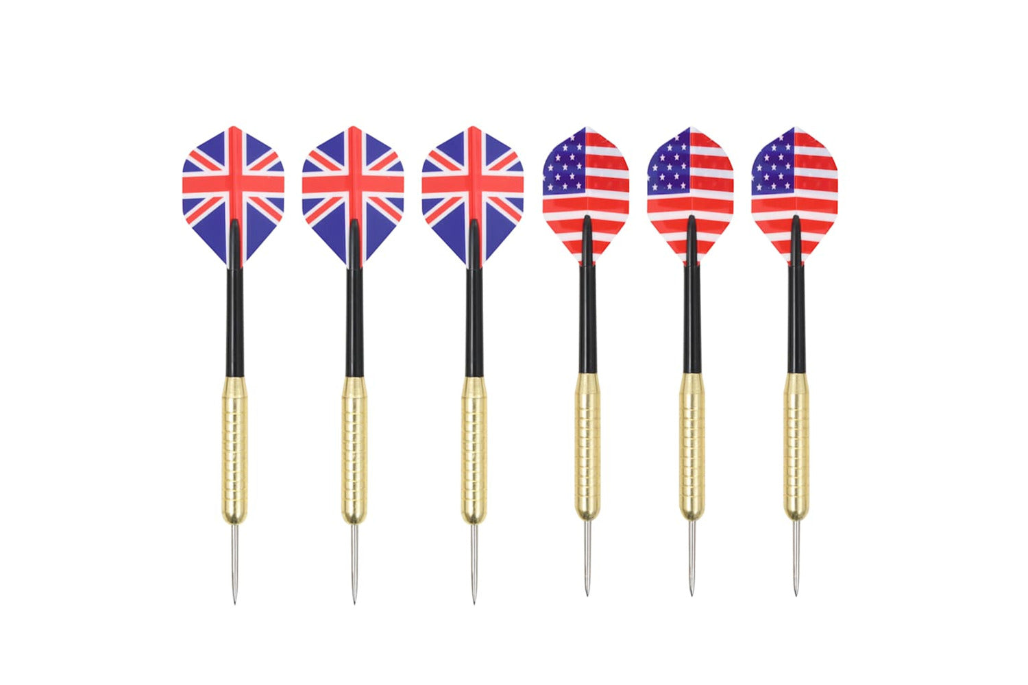 Vidaxl Professional Dart Set With Dartboard Sisal Steel-4