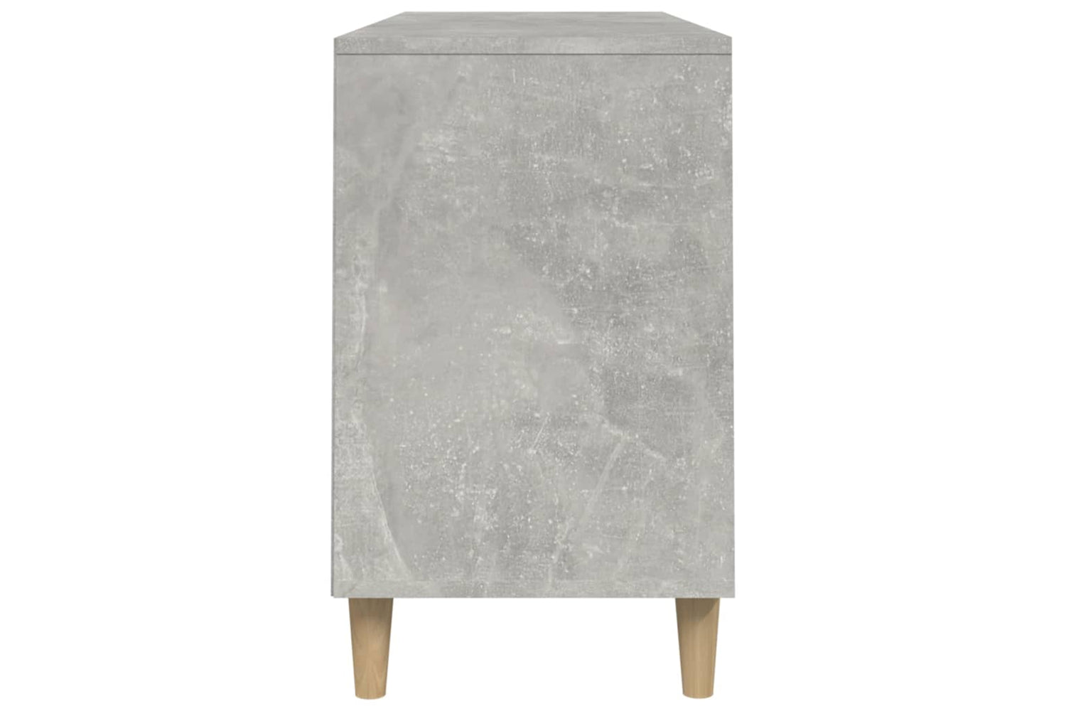 vidaXL 819744 Shoe Cabinet Concrete Grey 102x36x60cm Engineered Wood-5