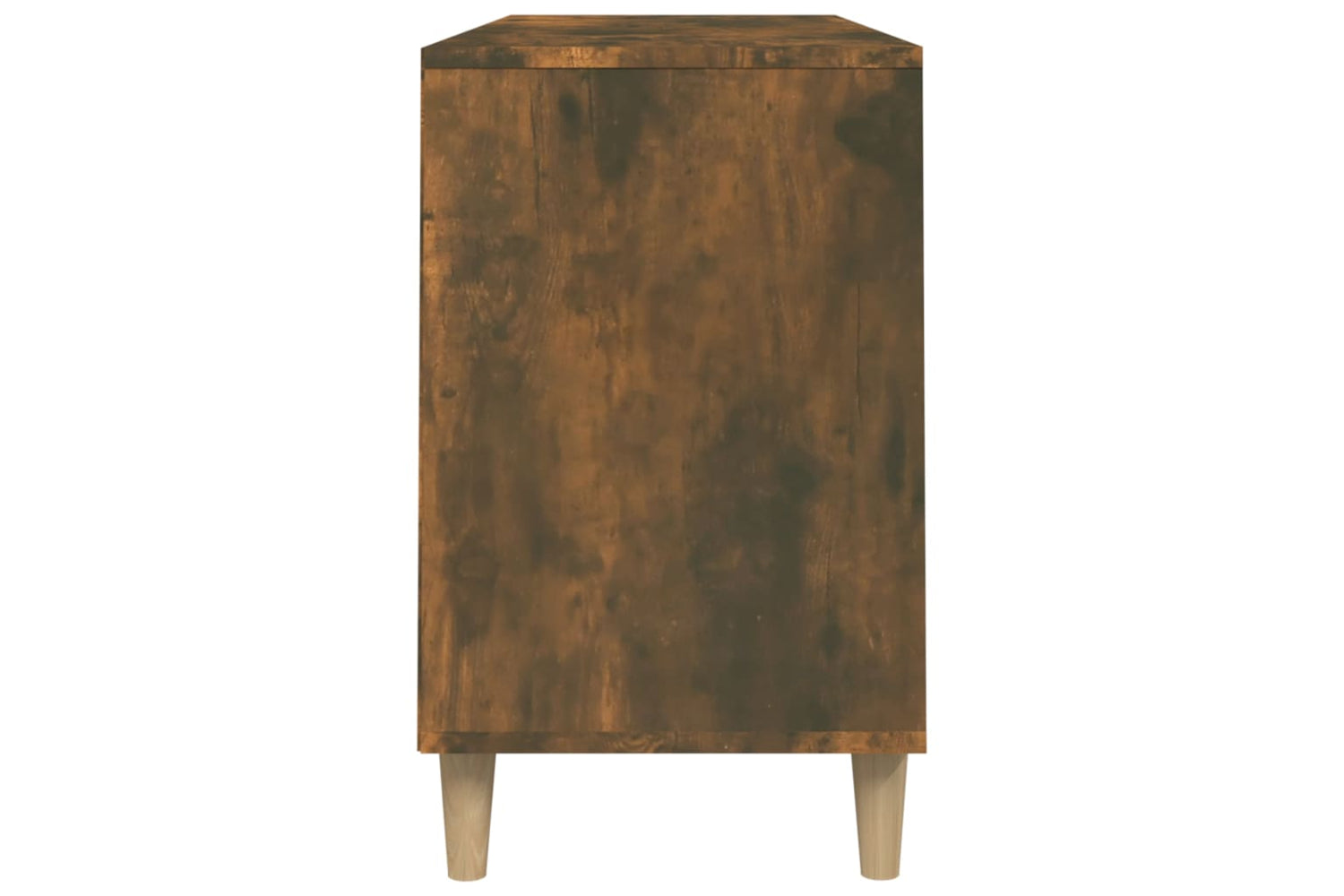 vidaXL 819745 Shoe Cabinet Smoked Oak 102x36x60cm Engineered Wood-5