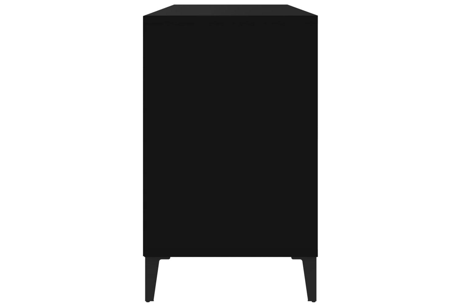 vidaXL 819749 Shoe Cabinet Black 102x36x60cm Engineered Wood-5
