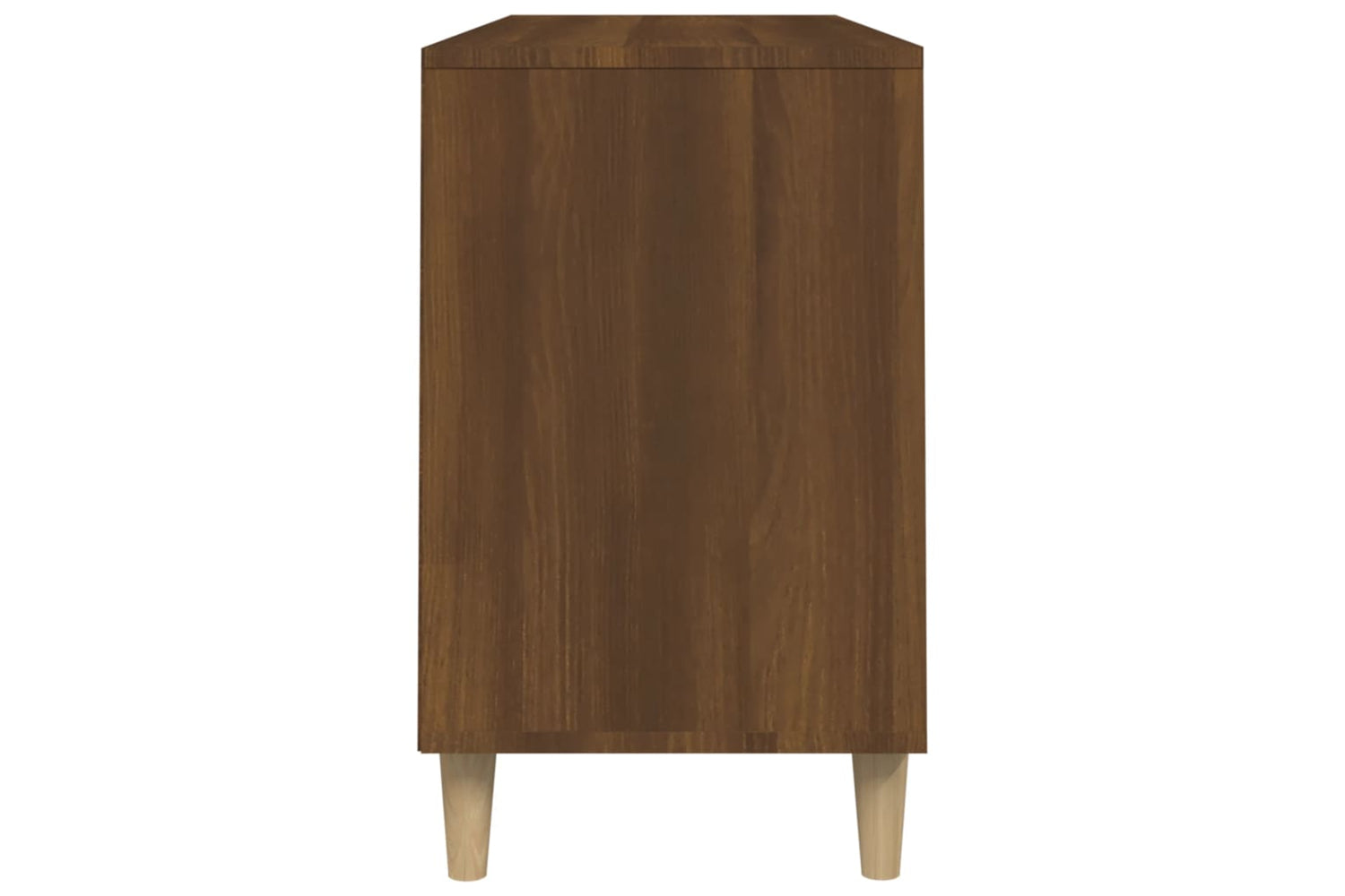 vidaXL 819747 Shoe Cabinet Brown Oak 102x36x60cm Engineered Wood-5