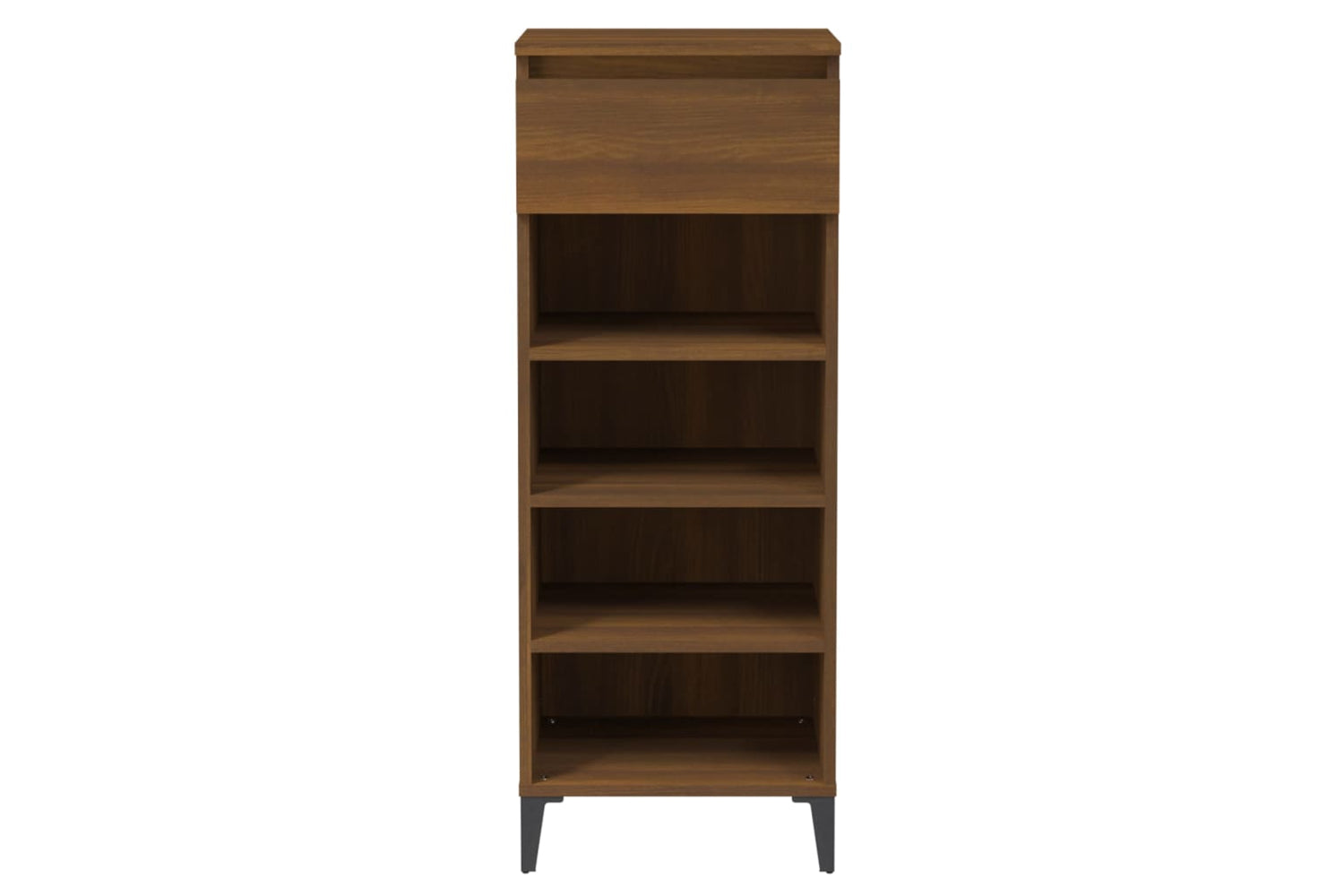 vidaXL 819787 Shoe Rack Brown Oak 40x36x105cm Engineered Wood-4