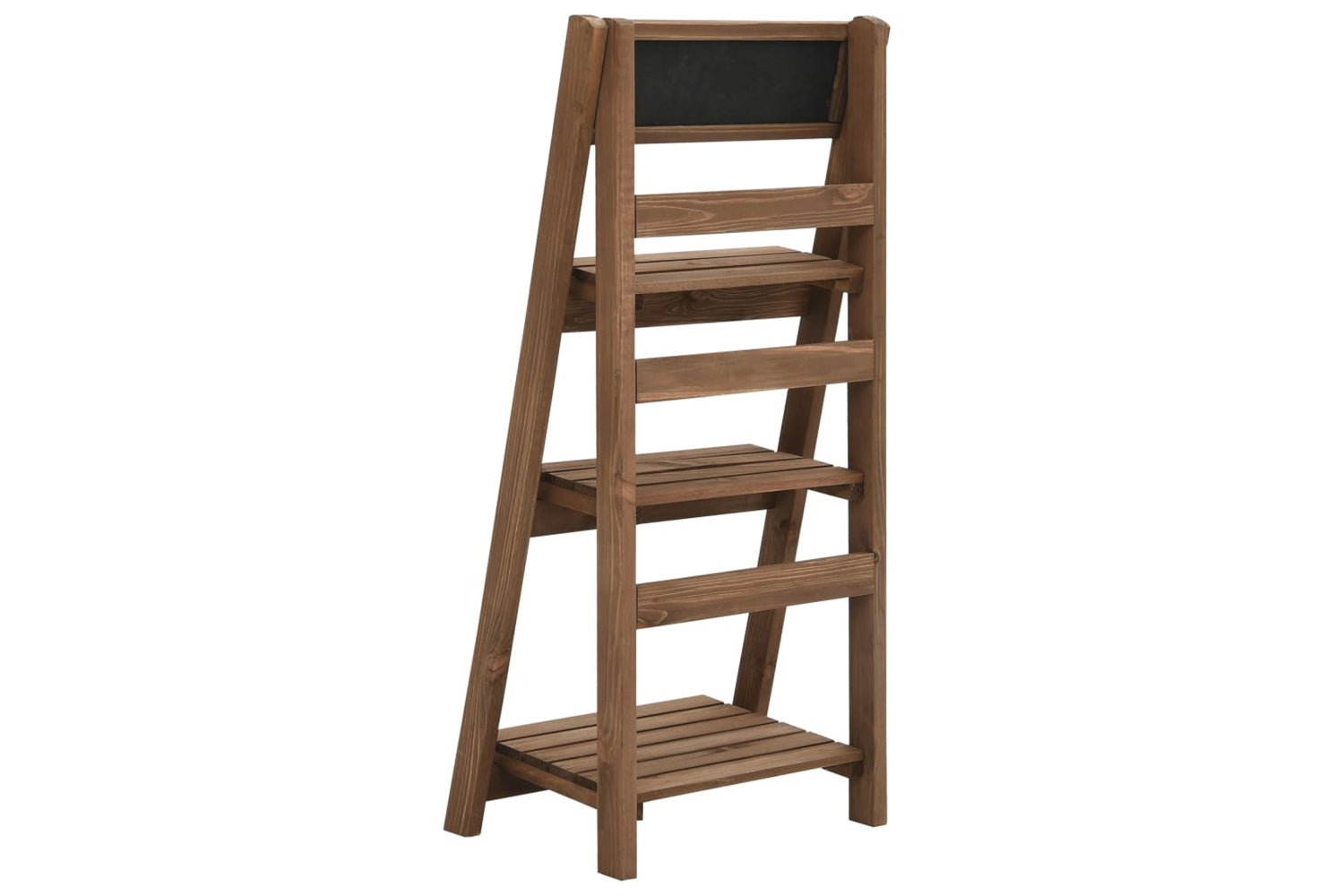 vidaXL 49382 3-tier Plant Stand With Blackboard 40x30x90cm Solid Fir Wood-4