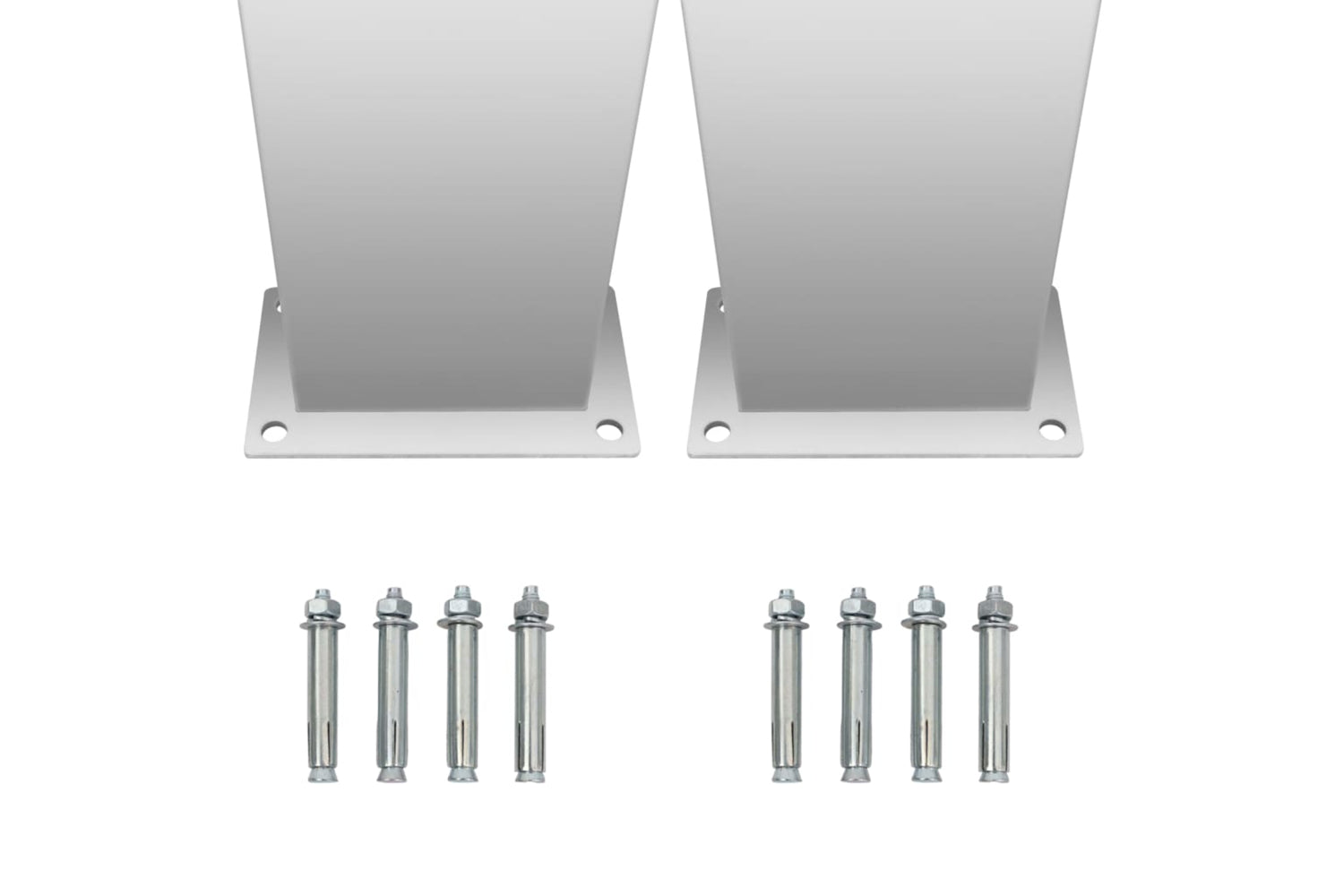 Vidaxl 48201 Outdoor Shower Stainless Steel Double Jets-7
