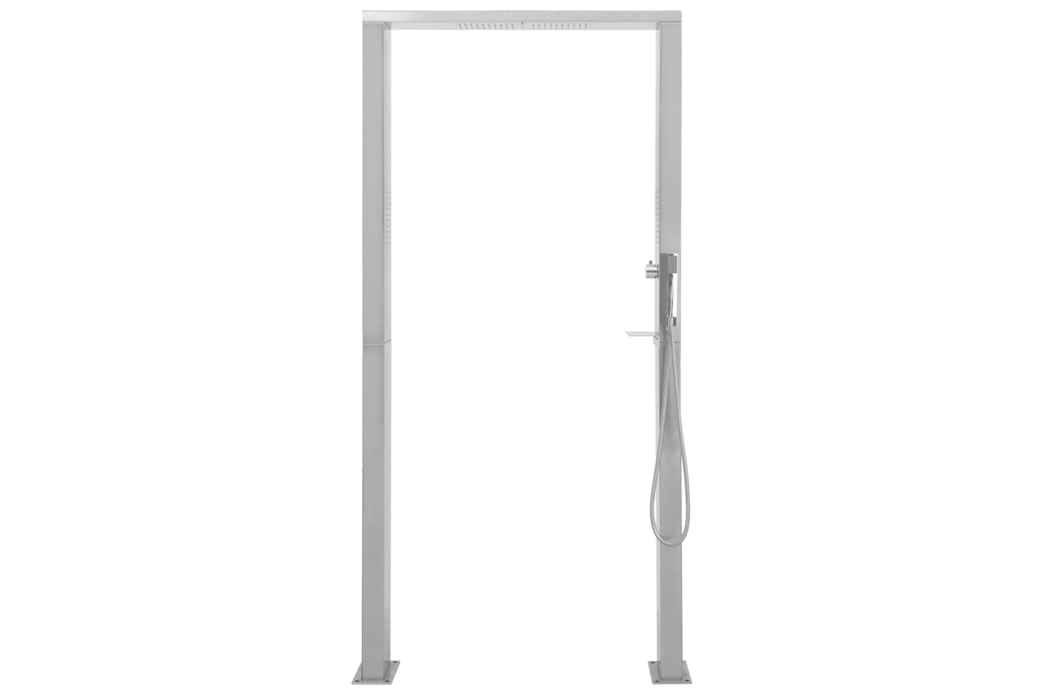 Vidaxl 48201 Outdoor Shower Stainless Steel Double Jets-4
