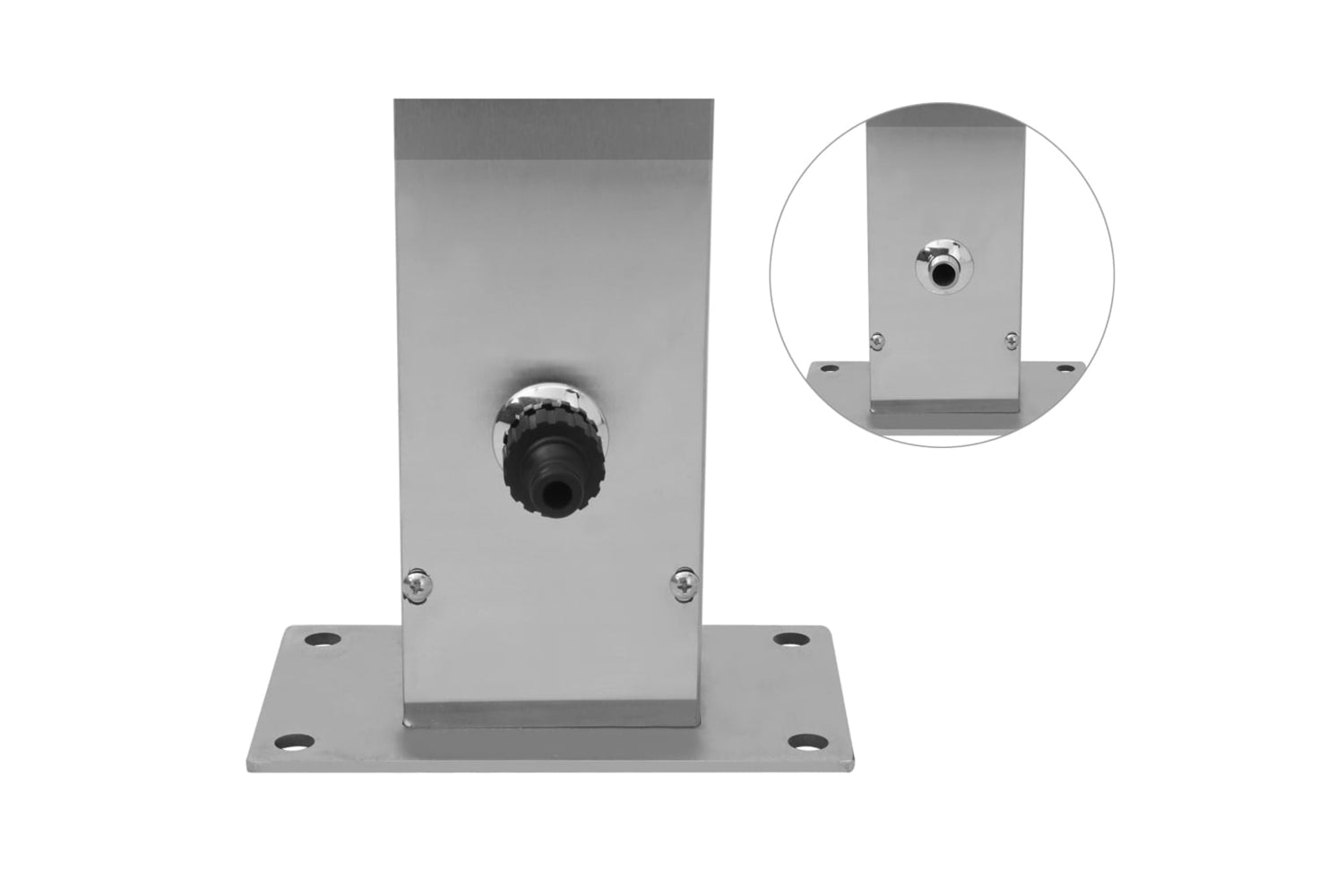 Vidaxl 48201 Outdoor Shower Stainless Steel Double Jets-6