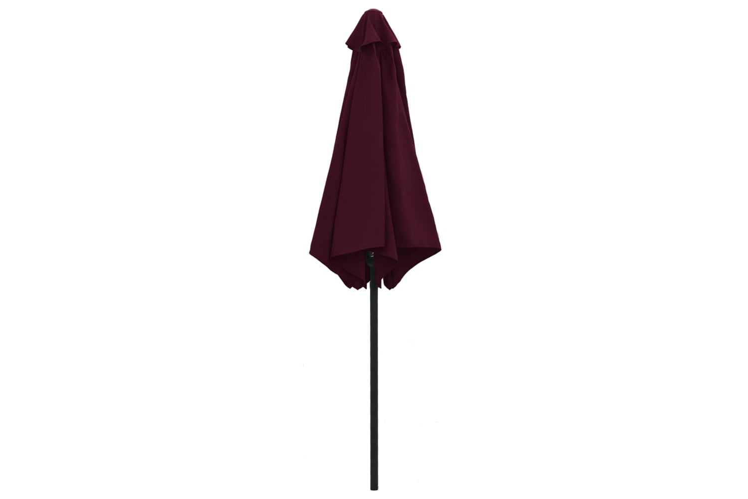 vidaXL 47348 Outdoor Parasol With Aluminium Pole 270x246cm Bordeaux Red-4