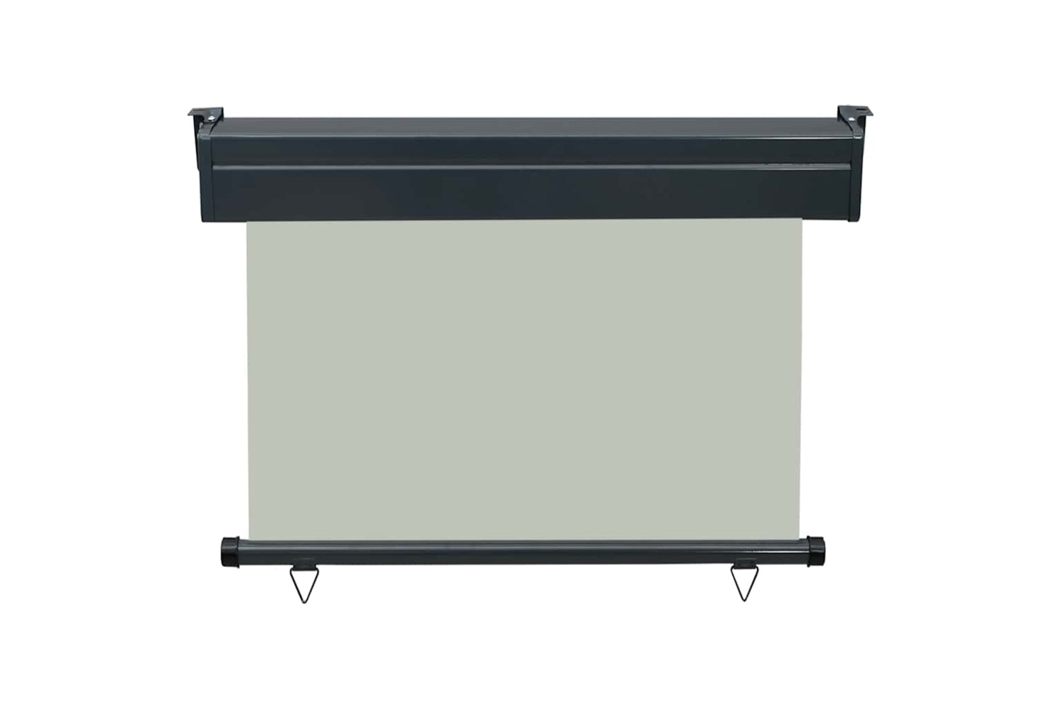 vidaXL Balcony Side Awning 105x250cm Grey-4