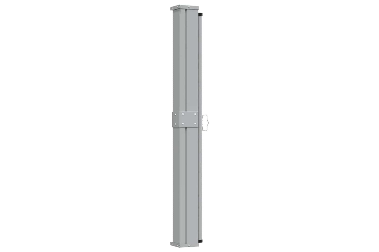vidaXL Patio Retractable Side Awning 140 X 300cm Brown-4