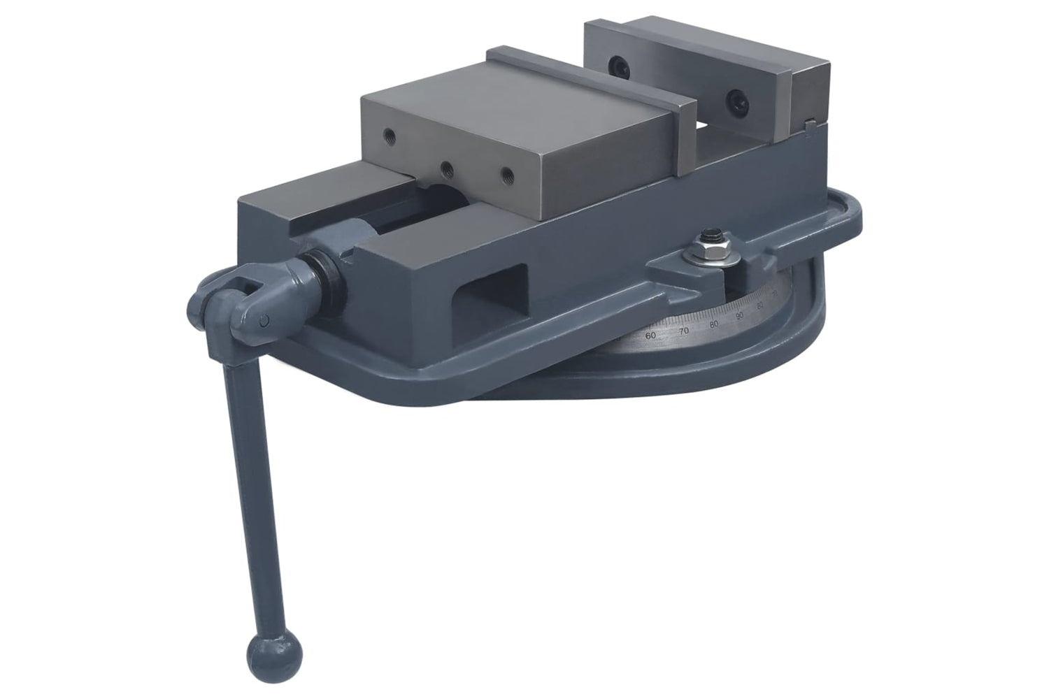 vidaXL 145394 Turntable Vice Machine Cast Iron 160mm-5