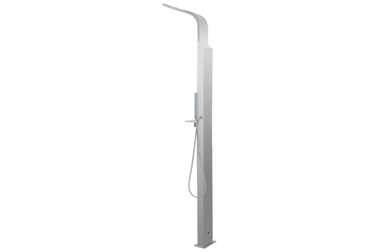Vidaxl 48199 Outdoor Shower Stainless Steel Curved-4