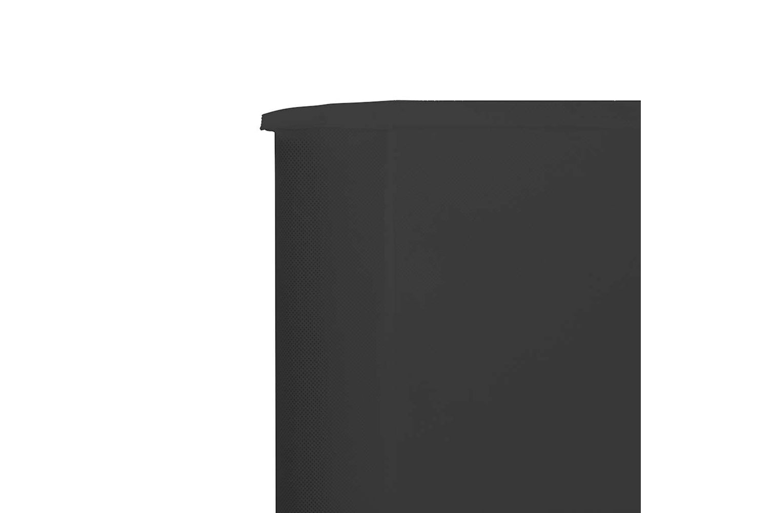 vidaXL 47176 6-panel Wind Screen Fabric 800x120cm Anthracite-4