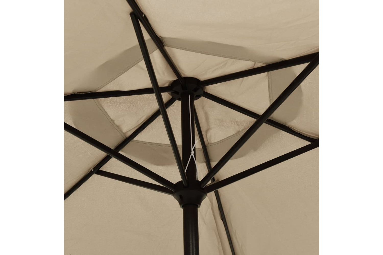 vidaXL 47207 Parasol Taupe 200x211cm Aluminium-4