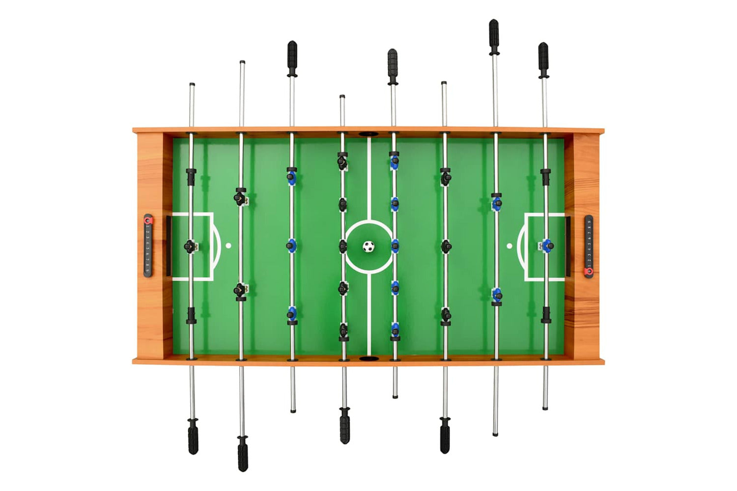 Vidaxl Folding Football Table 121x61x80 Cm Light Brown-5