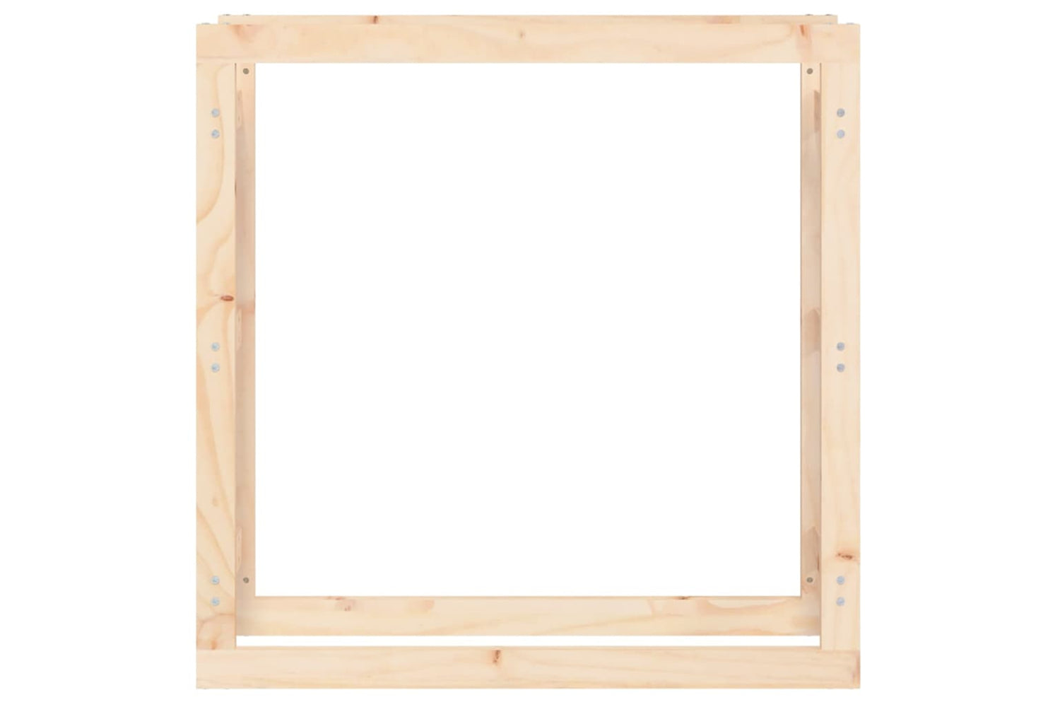 vidaXL 822422 Firewood Rack 100x25x100cm Solid Wood Pine-4