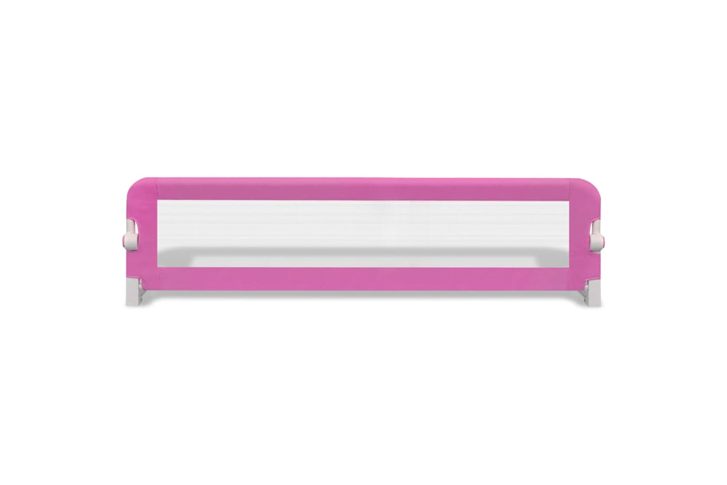 Vidaxl Toddler Safety Bed Rail 2 Pcs Pink 150x42 Cm-3