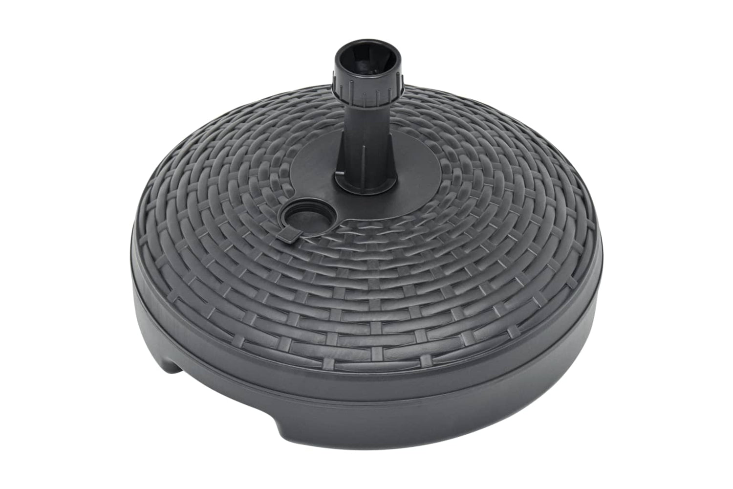 Vidaxl 48771 Umbrella Base Sand/water Filled 20 L Anthracite Plastic Rattan-4