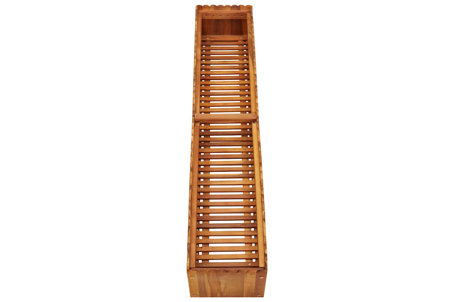 vidaXL 45919 Garden Raised Bed 150x30x25cm Solid Acacia Wood-4