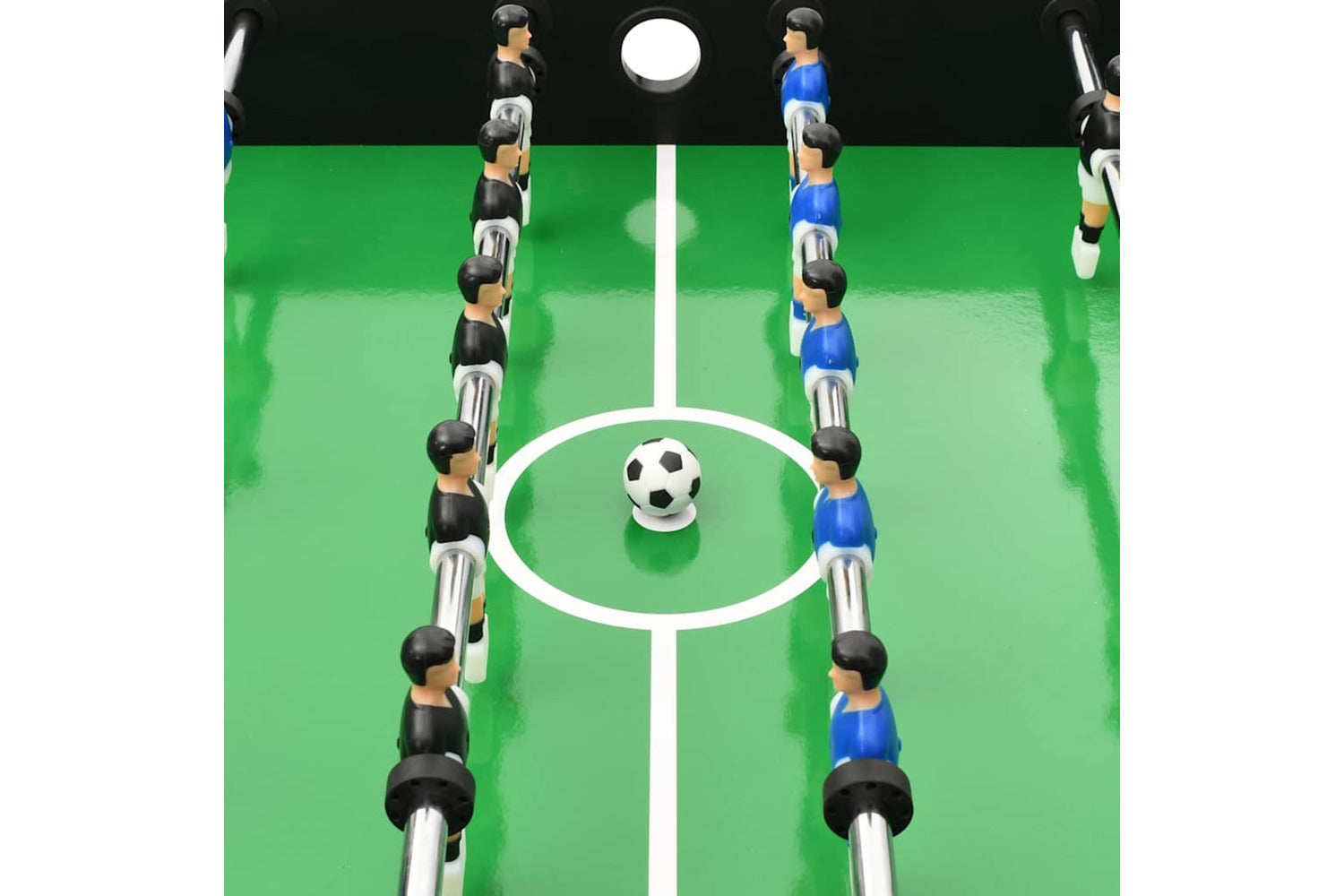 Vidaxl Folding Football Table 121x61x80 Cm Black-8