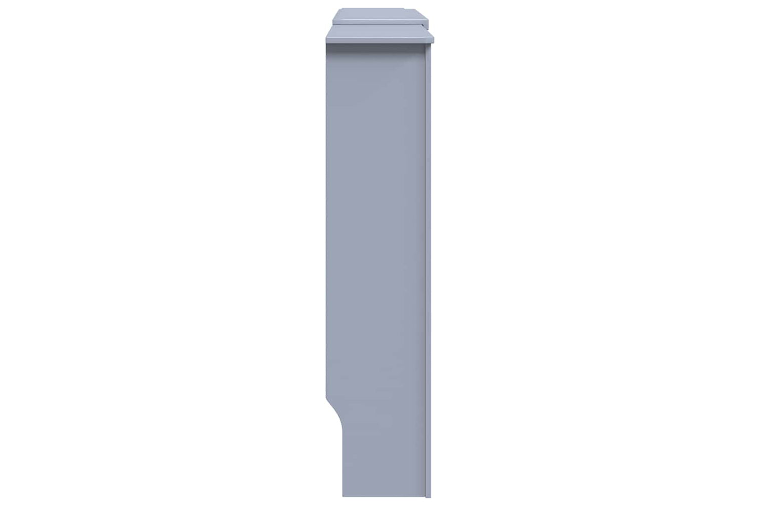 vidaXL Mdf Radiator Cover Grey 205cm-4