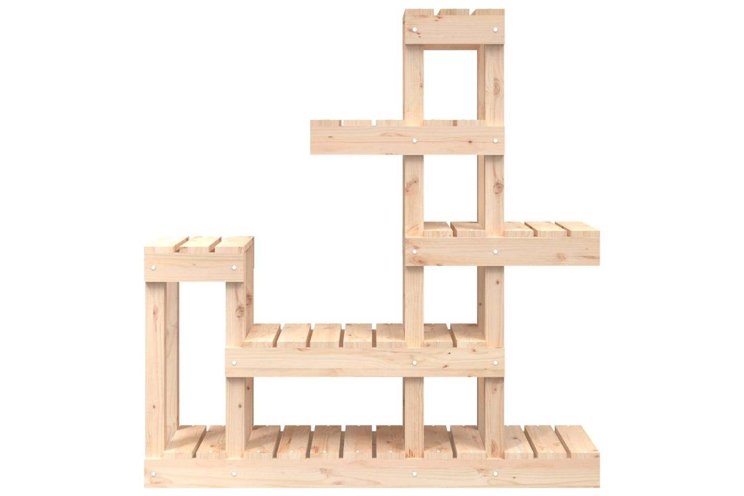 vidaXL 822102 Plant Stand 92x25x97cm Solid Wood Pine-4