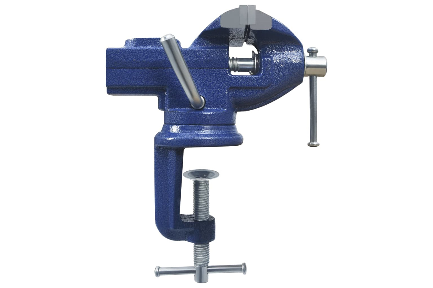 vidaXL 145400 Bench Vice Cast Iron 60mm-3