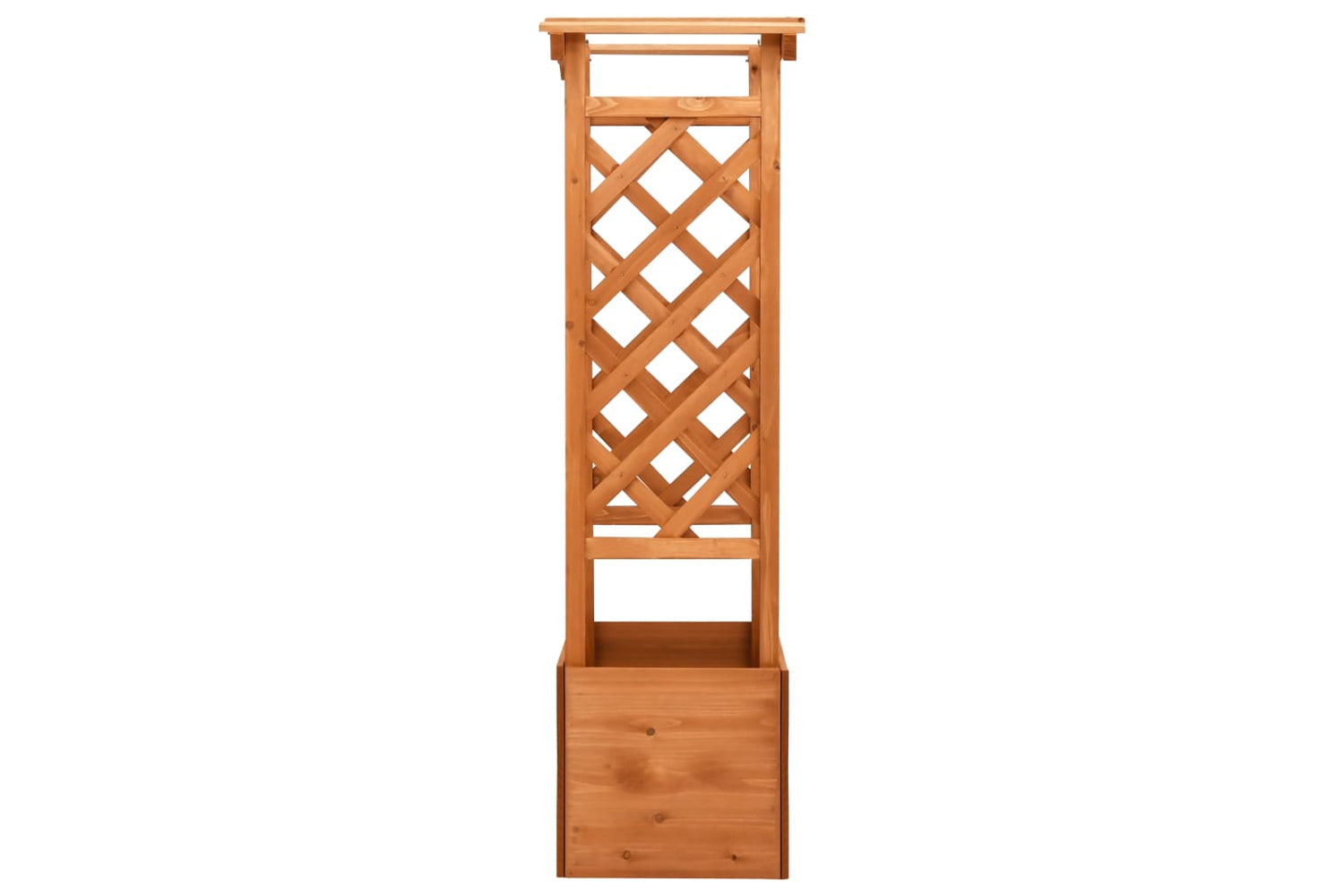 vidaXL 47251 Trellis Planter With Arch 49x39x130cm Firwood-3