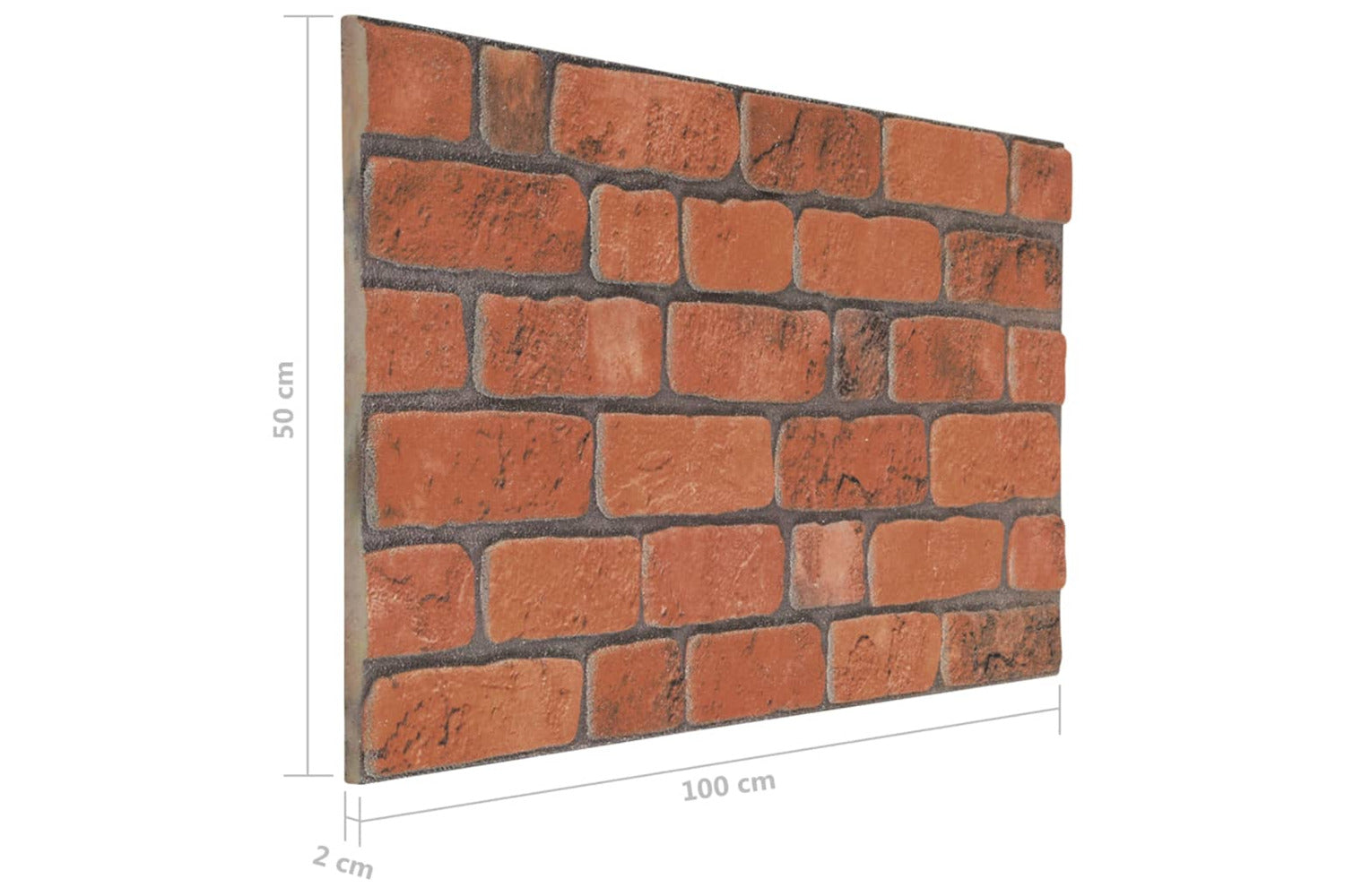 Vidaxl 149580 3d Wall Panels With Terracotta Brick Design 10 Pcs Eps-5