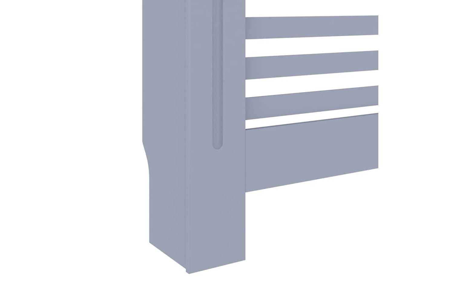 vidaXL Radiator Cover Anthracite 152x19x81.5cm Mdf-7