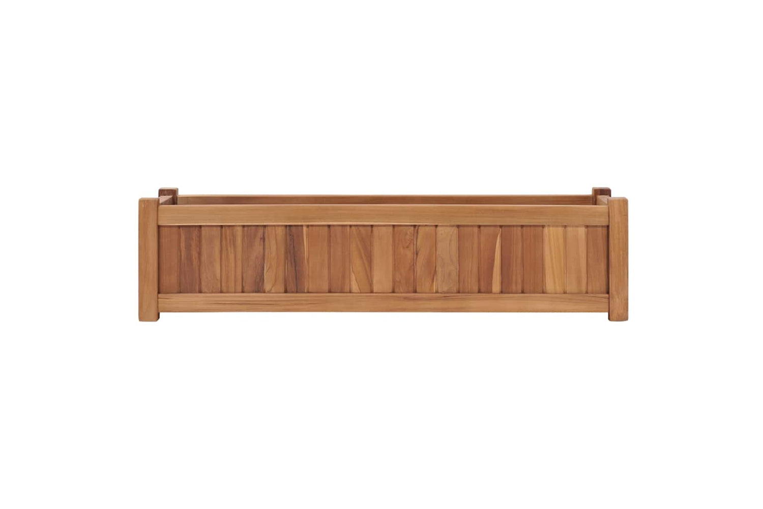 vidaXL 48968 Raised Bed 100x30x25cm Solid Teak Wood-3