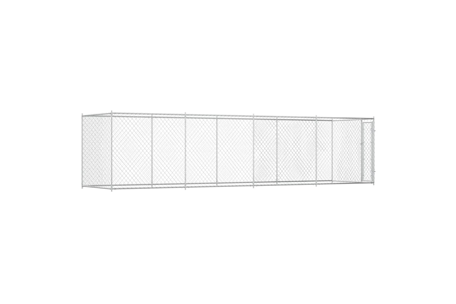 Vidaxl Outdoor Dog Kennel 760x192x185 Cm-4