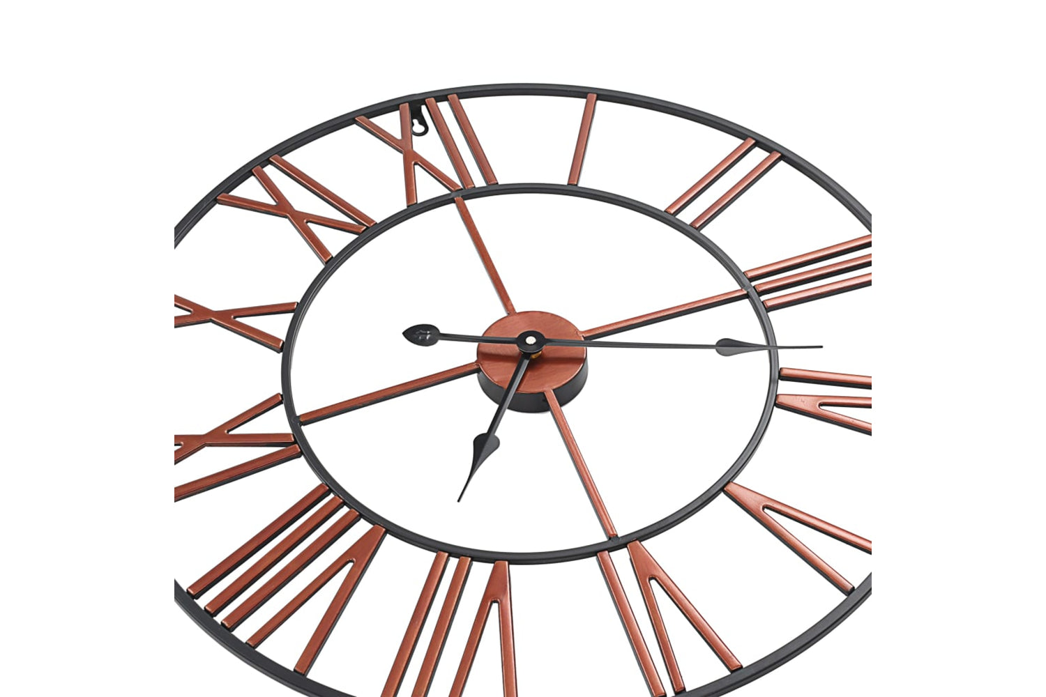 Vidaxl 283864 Metal Wall Clock 58 cm | Red-4