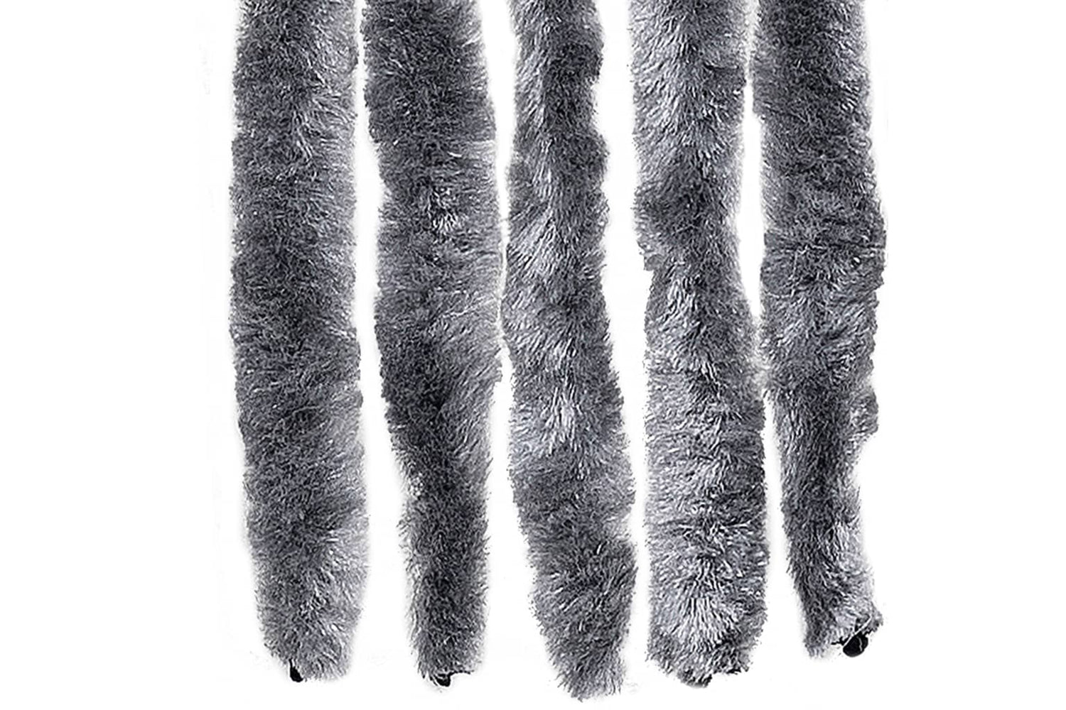 vidaXL Insect Curtain Silver 100x220cm Chenille-4