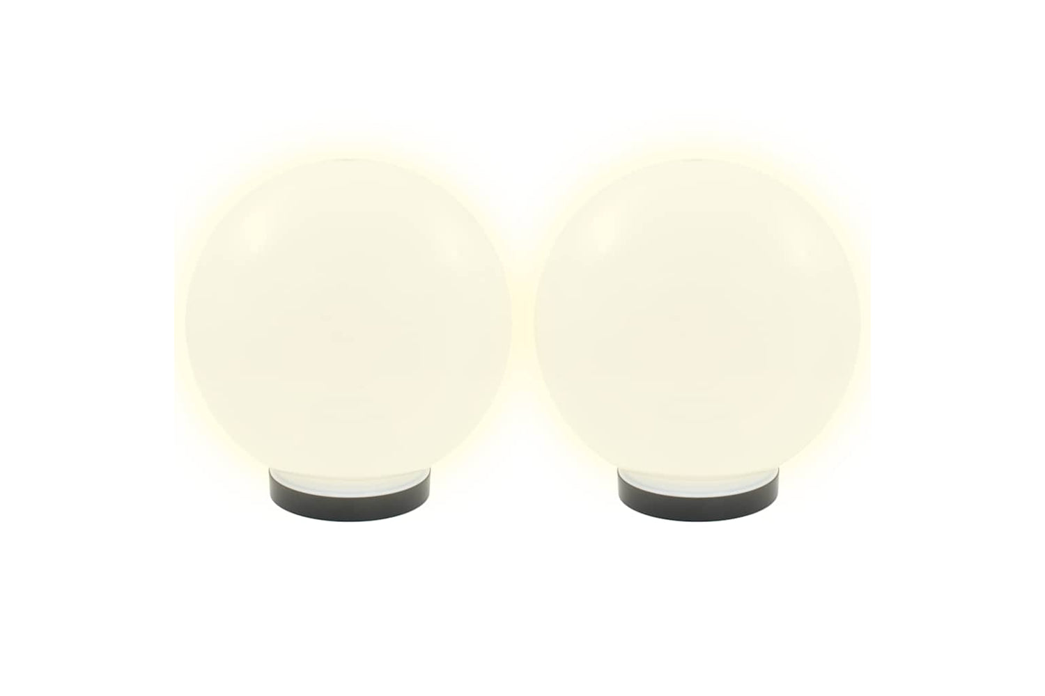 vidaXL 277142 Led Bowl Lamps 4 Pcs Spherical 25cm Pmma-3