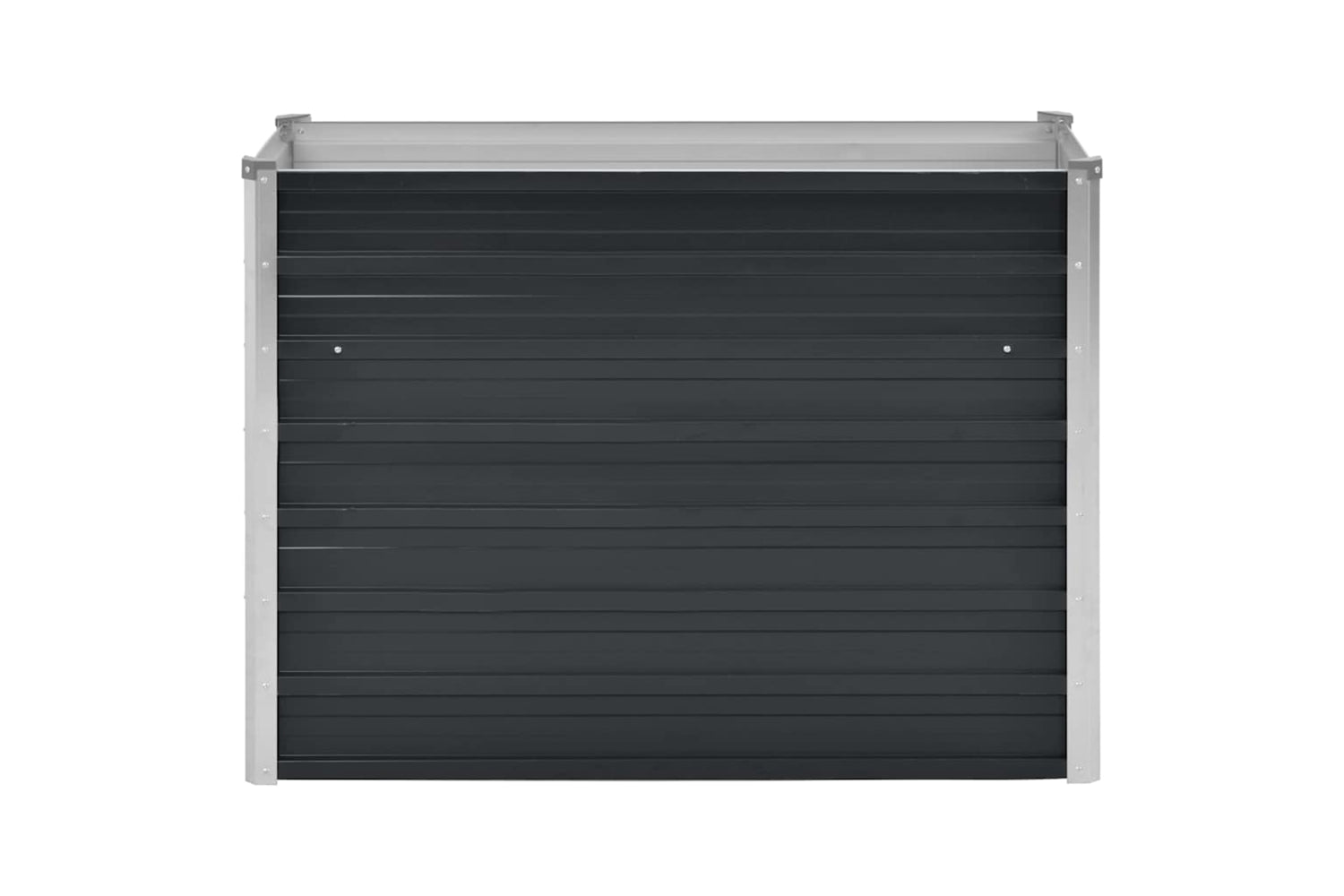 Vidaxl Garden Raised Bed Anthracite 100x40x77 Cm Galvanised Steel-3