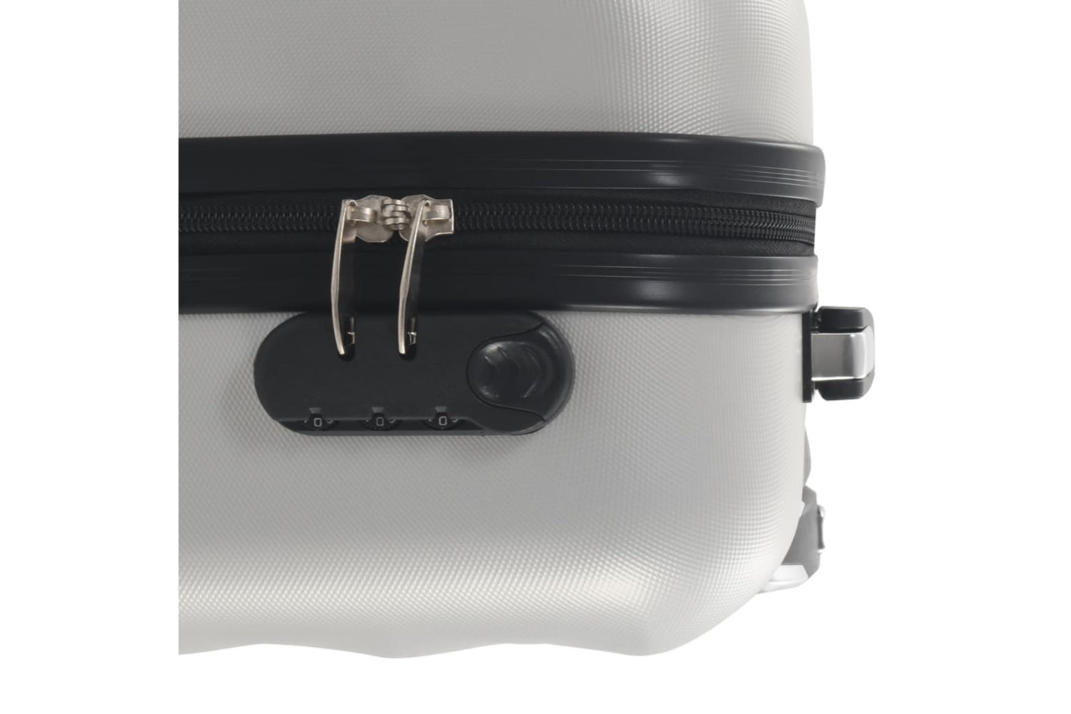 vidaXL 91892 Hardcase Trolley Bright Silver Abs-7