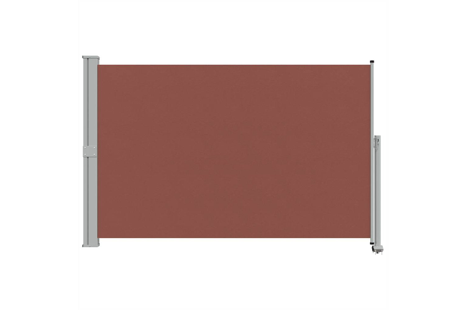 vidaXL 48349 Patio Retractable Side Awning 160x300cm Brown-3