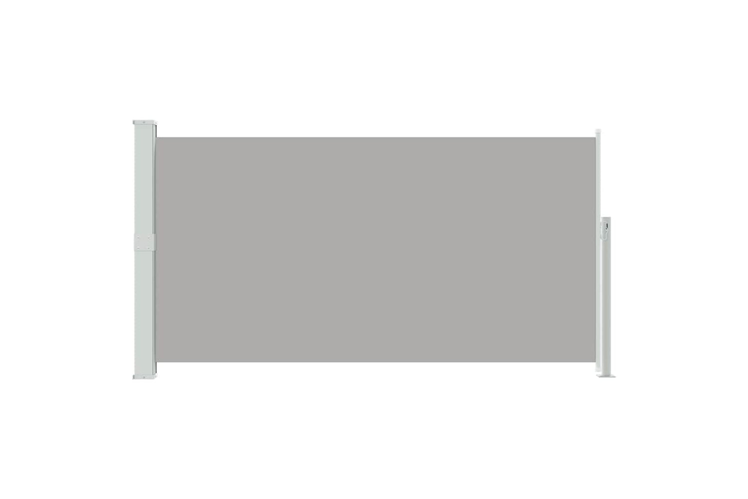vidaXL 48368 Patio Retractable Side Awning 170x300cm Grey-3