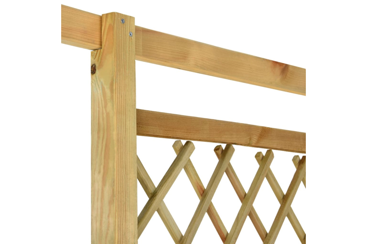 vidaXL 318418 Corner Pergola With Bench 166x81x174cm Impregnated Pinewood-4