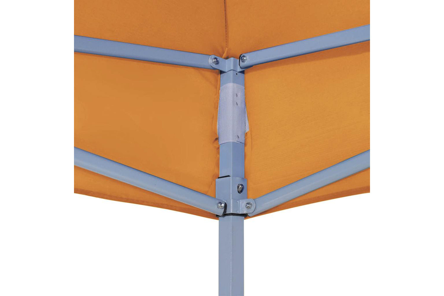 Vidaxl Party Tent Roof 3x3 M Orange 270 G/m2-4