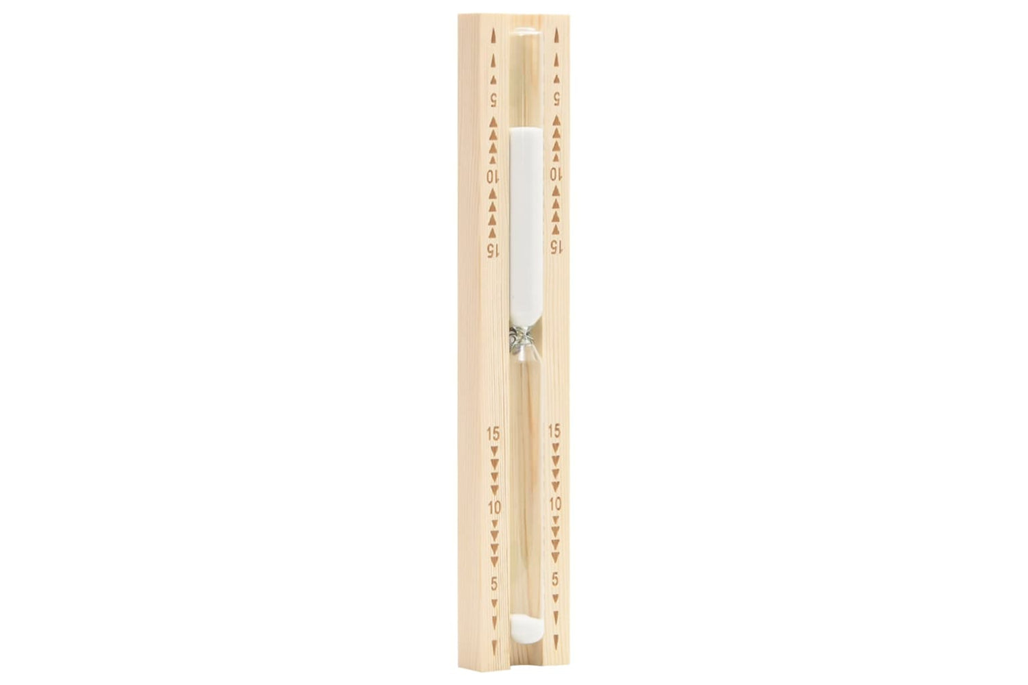 Vidaxl 51686 2 In 1 Sauna Hygrothermograph And Sand Timer Set Solid Wood Pine-7