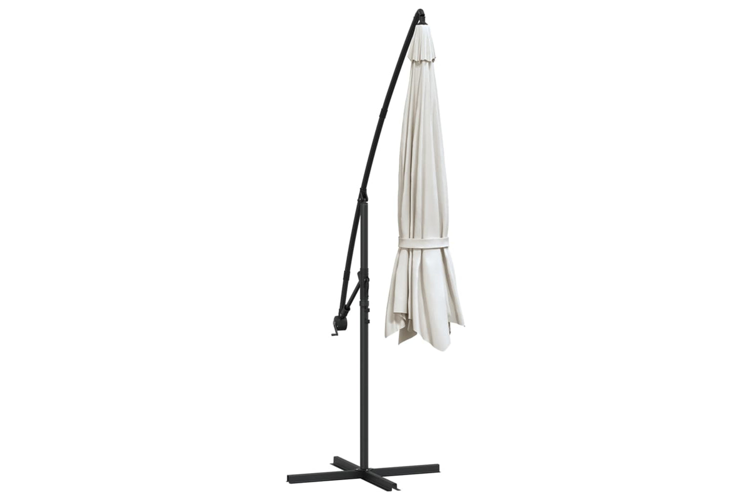 Vidaxl 42199 Cantilever Umbrella 3.5 M Sand White-5
