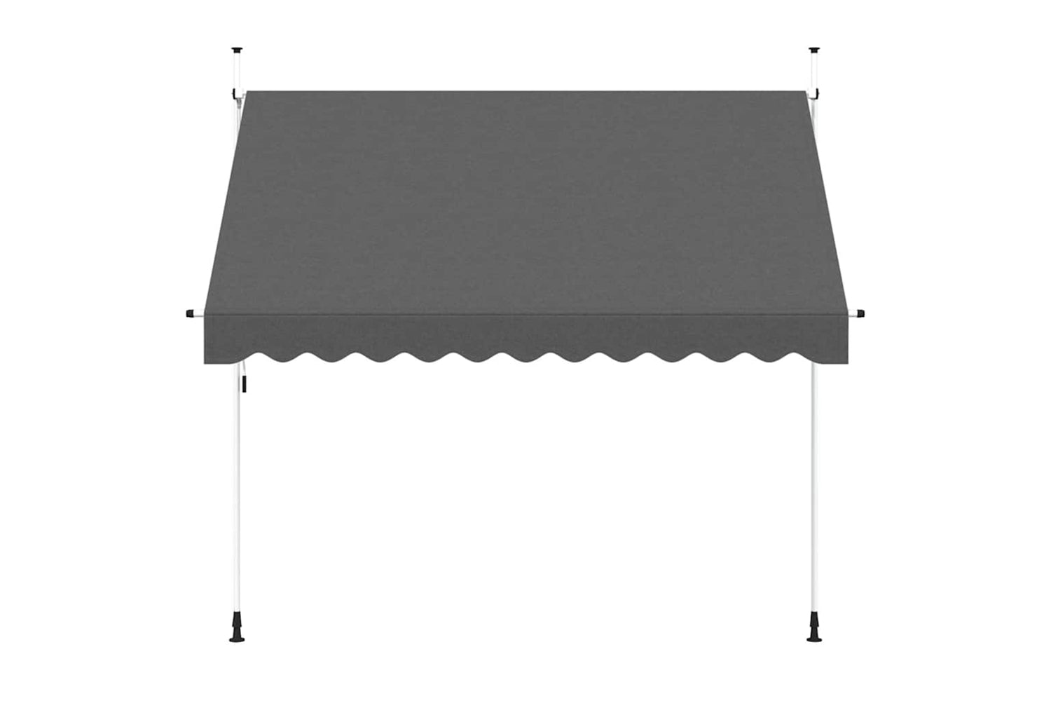 vidaXL 143690 Manual Retractable Awning 300cm Anthracite-2